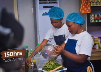Ondo Lady Begins 150 Hours Cook-a-thon To Break Guinness Records