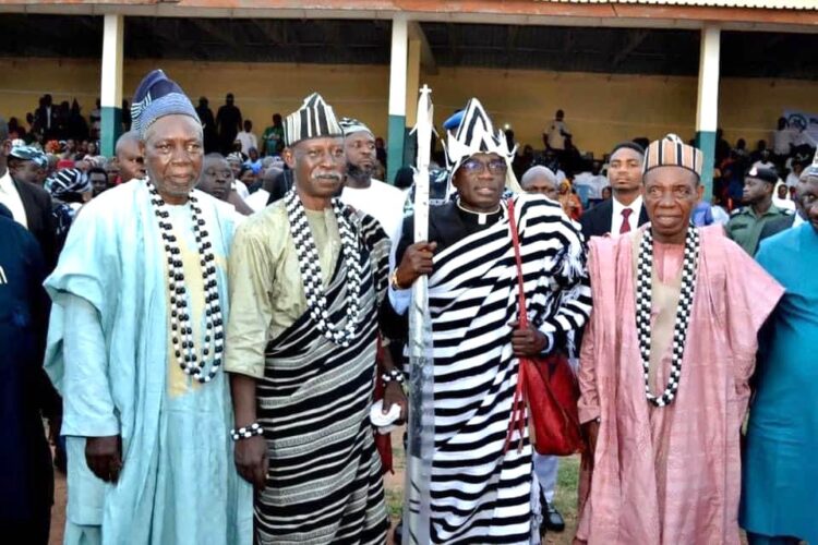 GOVERNOR HYACINTH ALIA SHOWERS ENCOMIUMS ON SENATOR DR. GEORGE AKUME, CALLS FOR PRAYERS FOR THE SUCCESS OF THE SECRETARY TO THE GOVERNMENT OF THE FEDERATION