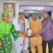 Majeolate, High Chief Oyekanmi Hassan Presents Appreciation Award to NPC Over Donation of Computers.