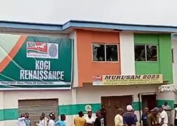 APC Thugs Touch SDP Office in Anyigba.