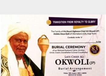 Senator Aidoko Buries Late Father , Chief Ali Okwoli August 18,19.