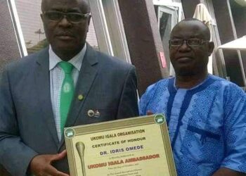 Igala Socio-cultural Group Honors ADC Deputy Governorship Candidate, Omede Idris.