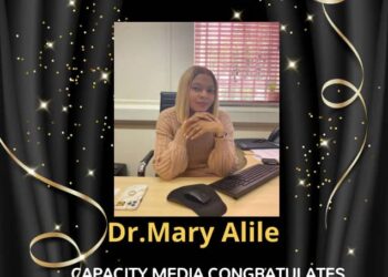 CAPACITY MEDIA CONGRATULATES THE CAPACITY GENERAL, HERSELF, DR. MRS. MARY ALILE, ON HER APPOINTMENT AS THE APC NATIONAL WOMEN LEADER.