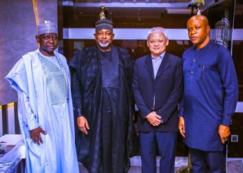 AGRIC MINISTER, KYARI RECEIVE FORMER ZAMFARA GOVERNOR, OTHERS, IN OFFICE