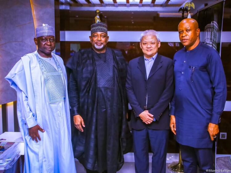 AGRIC MINISTER, KYARI RECEIVE FORMER ZAMFARA GOVERNOR, OTHERS, IN OFFICE