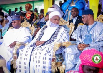 PHOTOS: Governor Radda Joins Gov Bello, Sultan in Ankpa for Ejeh Ankpa Coronation