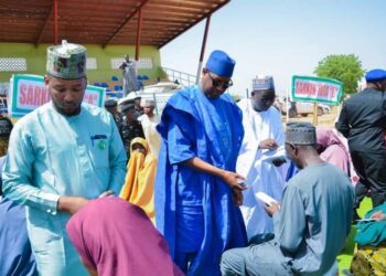Governor Radda Flags Off Palliative Distribution for 1,813 Persons in Daura.