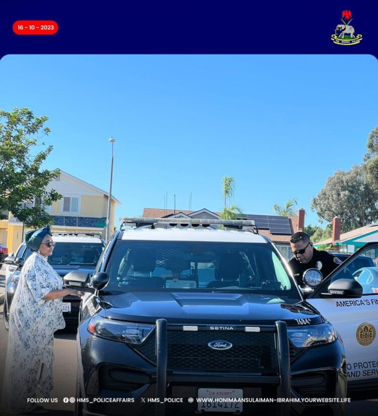 Minister of State for Police Affairs Witnesses Groundbreaking Policing in San Diego