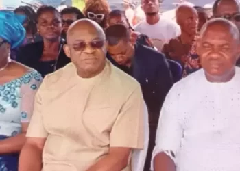Mumeh, Former Senate President, David Mark CPS, Buries Mum in Grand Style.