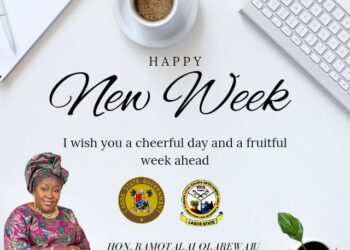 “`OFFICE OF THE EXECUTIVE CHAIRMAN, ORIADE LCDA“`      _COMMITMENT TO PROGRESS AND PROSPERITY WEEK_ : HON. RAMOTALAI OLANREWAJU AKINLOLA HASSAN NEW WEEK MESSAGE