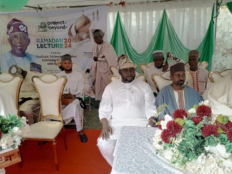 Ramadan Lecture 2024; Project Beyond 2023 Pray for Tinubu’s Administration To Succeed .