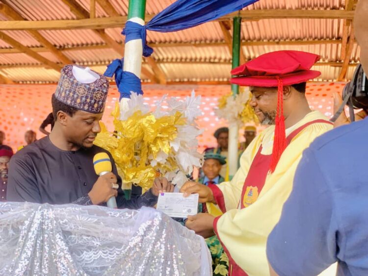EDUCATION FOR ALL: HON AKUS AWARDS FULL SCHOLARSHIP TO KSCOE STUDENTS 