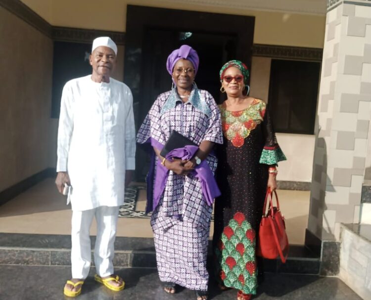 40th Day Prayers; Tallen, Former Minister of Women Affairs Condoles Former Kogi Governor.