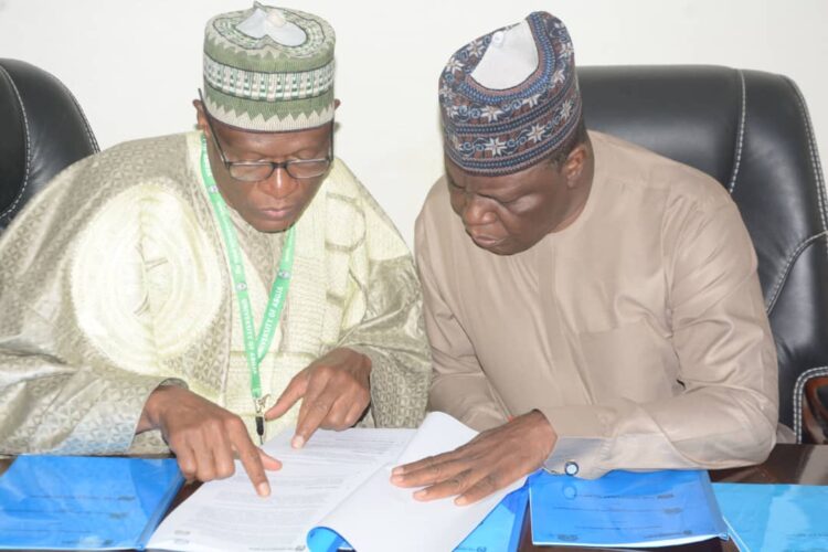 Na’Allah Opens More Floor Gate To Research , Signs MOU With NABRDA, SHESTCO, 