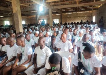 OYRTMA Recruits 500 New Officers.     …commences training exercise.
