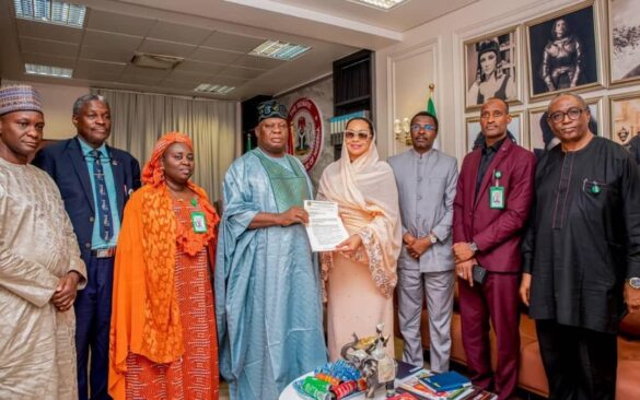 UBEC visits Senator Natasha, seeks partnership with NCDMB