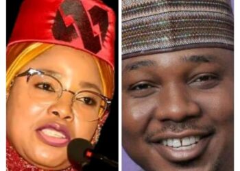 A pro-Tinubu support group Founder, Nigerians Unites For Tinubu/Shettima Mandate (NUFTS), Dr. Ramatu Tijjani-Aliyu, CON heartily felicitates with Hon. Suleiman Ango on his appointment as Mandate Secretary, Youths Secretariat, FCT.