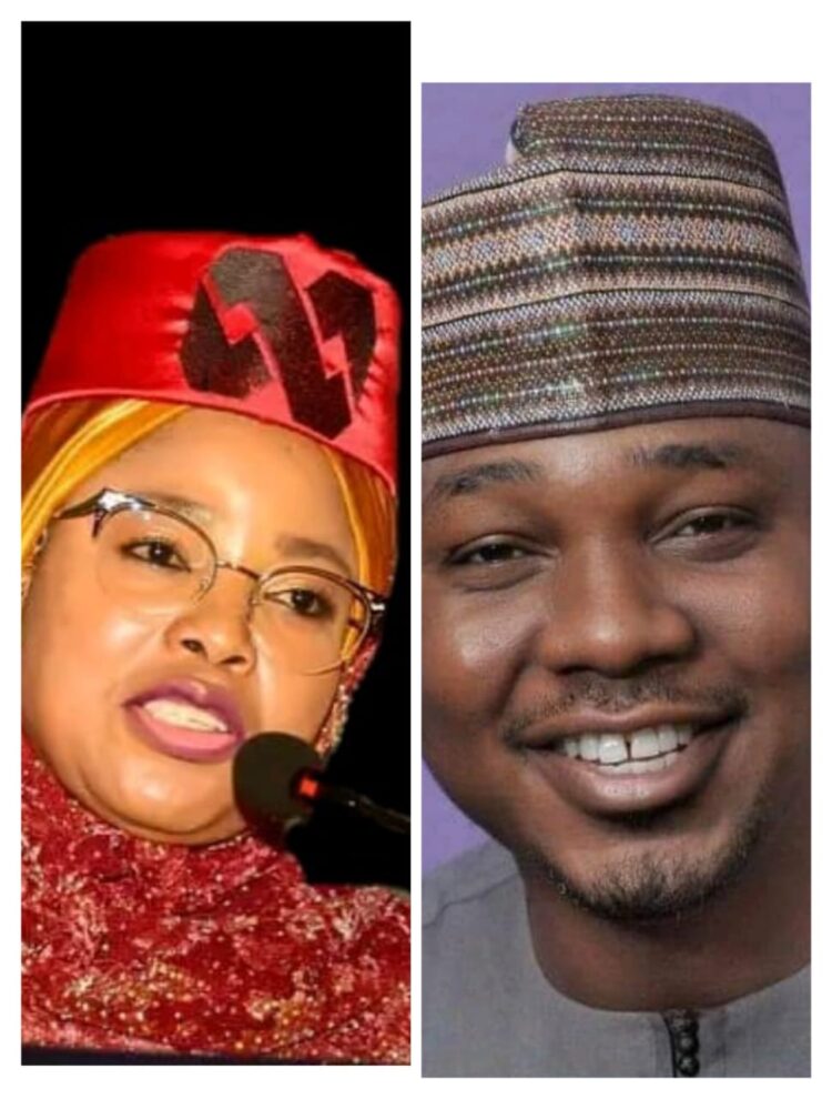 A pro-Tinubu support group Founder, Nigerians Unites For Tinubu/Shettima Mandate (NUFTS), Dr. Ramatu Tijjani-Aliyu, CON heartily felicitates with Hon. Suleiman Ango on his appointment as Mandate Secretary, Youths Secretariat, FCT.