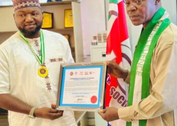 Just in: Commonwealth Confers Prestigious Award on CEO Sanan Real Homes Ltd, Alhaji Sanusi Abdul Sanusi.