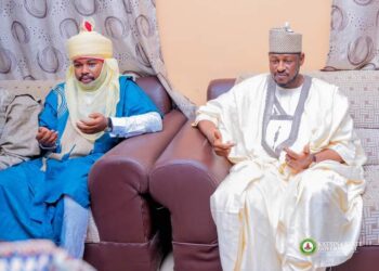 Governor Radda Pays Condolence Visit to Faskari, Sanusi Families