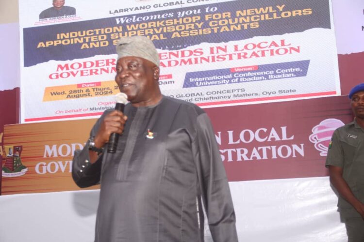 Oyo Gov’t Trains 352 LGA Supervisory Councillors, SAs