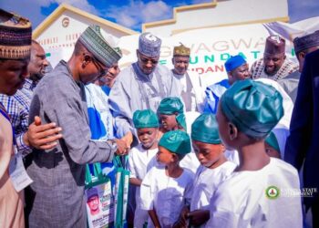 Governor Radda Launches Support for 1,500 Out-of-School Children Through Gwagware 𝗙𝗼𝘂𝗻𝗱𝗮𝘁𝗶𝗼𝗻.