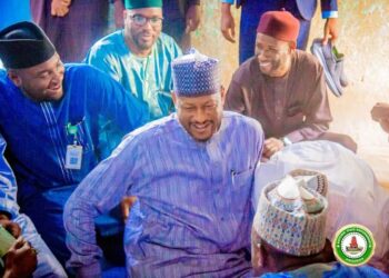 Governor Radda Pays Respect to Late Hajiya Yaya Abu Mai-inji