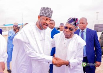 Late Dada Yar’adua is a Caring Mother, Says Obasanjo as Gov Radda Welcomes Ex-President to Katsina