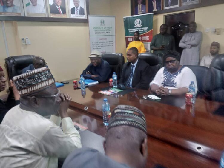 CMD Uniabuja Teaching Hospital Gwagwalada , Ekele Woos Federal Lawmakers,