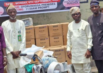 Open Defecation: RUWASSA Donates Motorcycles, Sanitary Items, Others To Oyo LGAs.