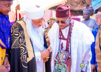Gov. Radda, Shema Witness Kwado Turbaning, Wedding Ceremony in Damagaram, Niger Republic, Receive Honourary Plaque