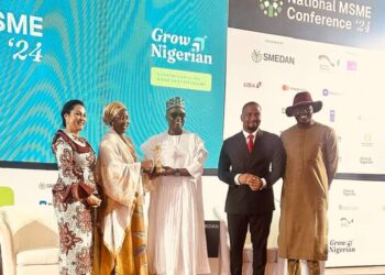 Gov Radda Clinches Best Governor on SME Development Award.