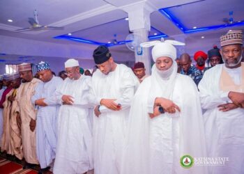 Gov Radda Joins Muslim Faithfuls in Jahun, Commissions New Mosque 