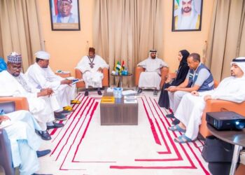 Gov Radda Woes UAE, The Noor Dubai Foundation for More Humanitarian Opportunities in Katsina.