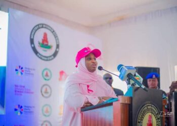 Hajia Fatima Radda Leads Solidarity Walk for Breast Cancer Awareness.