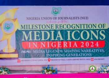 Gov Radda Graces NUJ Media Icons Ceremony in Lagos 