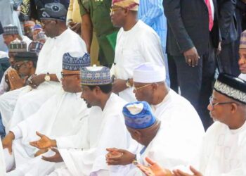 Tinubu, Akpabio, Abbas, Barau, Atiku, Govs attend Senator Goje’s daughter’s wedding 