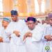 Gov Radda Observes Jumaat Prayer at National Mosque, Abuja