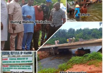 Uko Bridge: Constituents Hail Rep Halims’ Intervention,      Says He Is A Promise Keeper.
