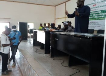 House of Representatives Spokesperson, Akintunde Rotimi Jnr Holds Two Day Training/ Grant/ Empowerment of 40 Community Leaders, 500 Constituents.