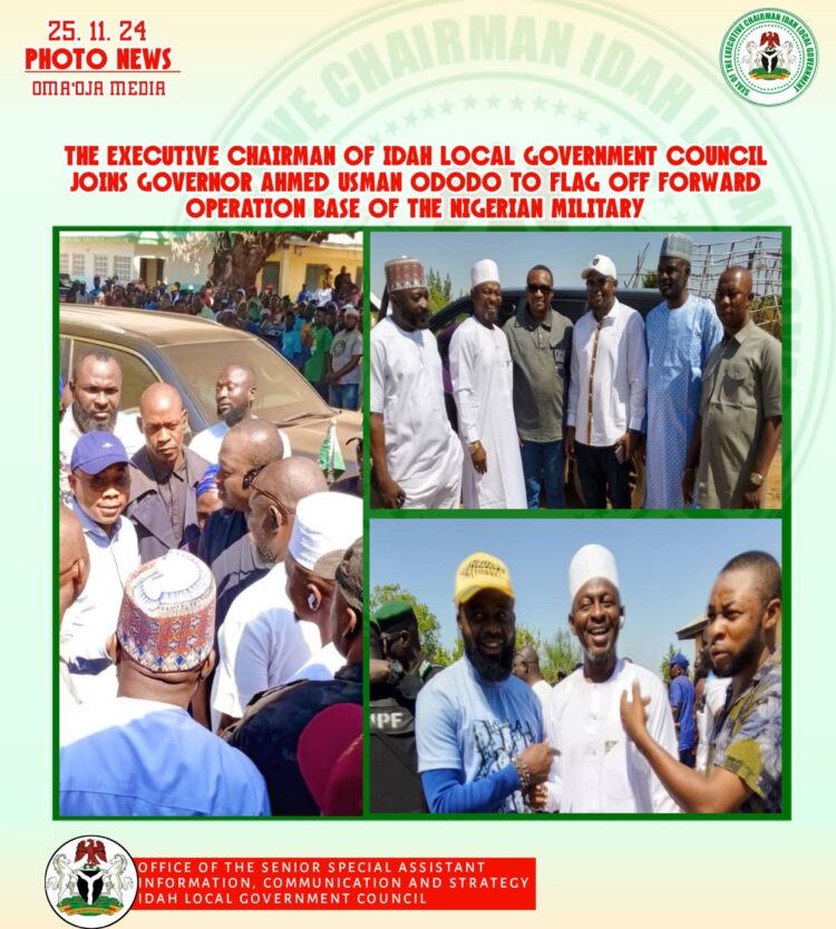 Idah Council Boss Commends Gov Ododo on the citing of Army Forward Operational Base in Omala.