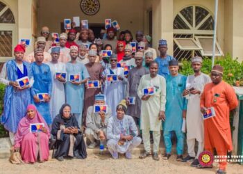 KTSG Distributes 217 Tablets to KASEDA Employability Development Trainees .