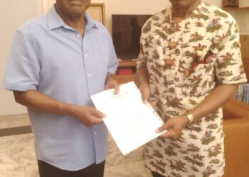 Senator Mark Play Host to New Permanent Secretary, National Assembly.