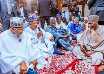 Breaking: Tinubu, Abbas, govs, senators, Ganduje, Mamman Daura, others attend Senator Barau’s children’s wedding 