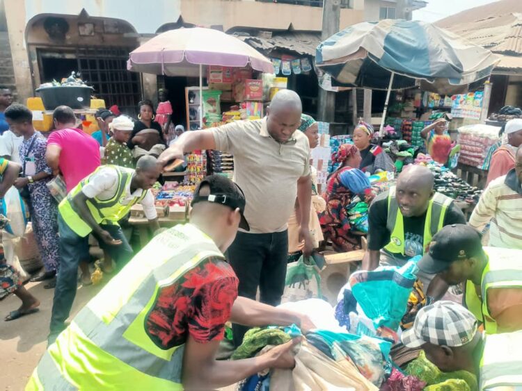 OYRTMA Cracks Down on Illegal Street Trading in Ibadan