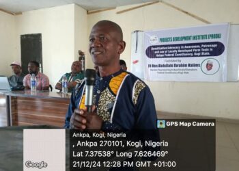 Halims Trains Constituents On Locally Developed Farm Tools,      Declares Cassava As The Cornerstone Of Agricultural Revolution.