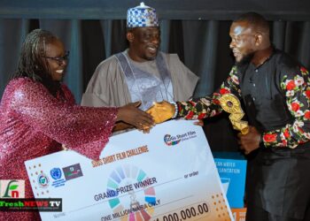 Daniel Izu Wins 2nd SDGs Short Film Challenge,     Beats 2,249 others to the title.