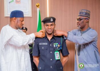 Gov. Radda Decorates ADC Bello, Other Officers with New Rank