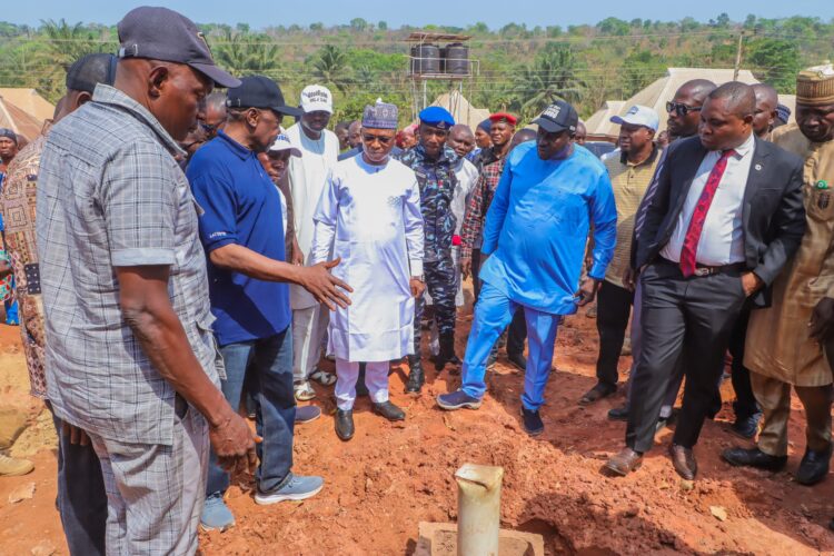ENCOMOUMS FOR HON. PAUL GOWON HARUNA AS GOVERNOR ODODO INSPECTS AND COMMISSIONS HIS PROJECTS