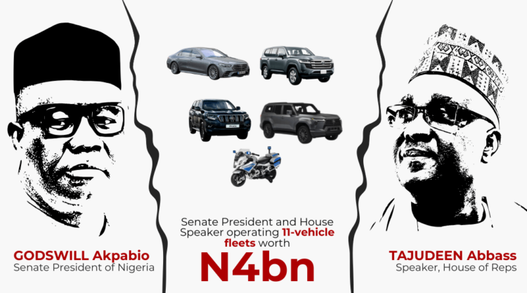 SPECIAL REPORT: Amidst hardship, Akpabio, Abass, deputies use exotic convoys that cost Nigeria billions